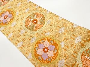 華紋・蜀江錦模様織出し袋帯